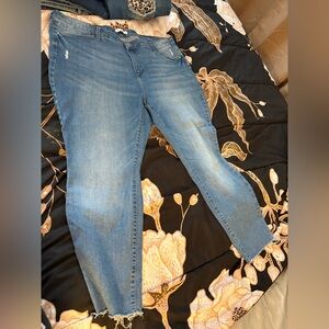 Lauren Conrad Frayed Leg Jeans size 22W